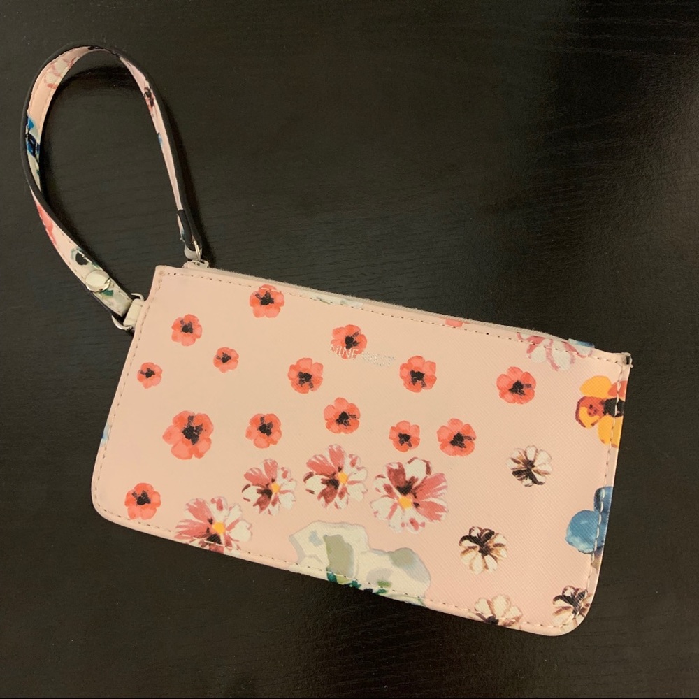 Nine West Floral Wristlet
